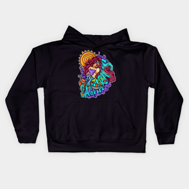 SAGITTARIUS Kids Hoodie by Koyung500